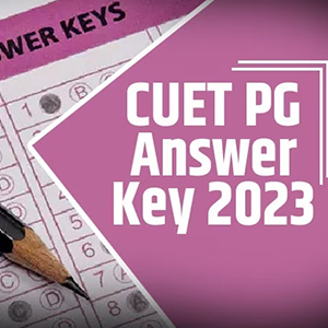 CUET PG answer key released on the official website